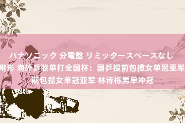 パナソニック 分電盤 リミッタースペースなし 露出・半埋込両用形 海外乒联单打全国杯：国乒提前包揽女单冠亚军 林诗栋男单冲冠