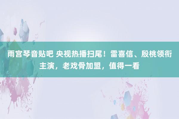 雨宫琴音贴吧 央视热播扫尾！雷喜信、殷桃领衔主演，老戏骨加盟，值得一看